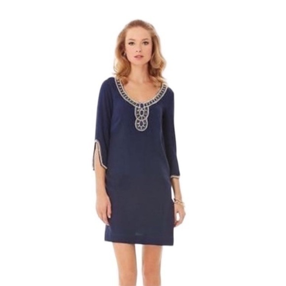 Lilly Pulitzer Dresses & Skirts - Lilly Pulitzer Sarah Beaded Tunic Dress | Sz M